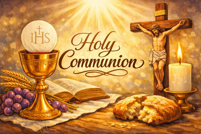 Church Service with Communion