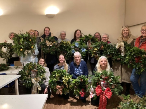 Wreath making