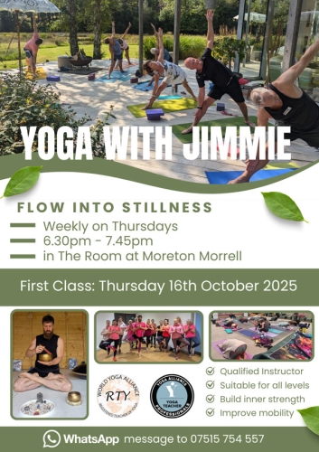 Yoga class poster