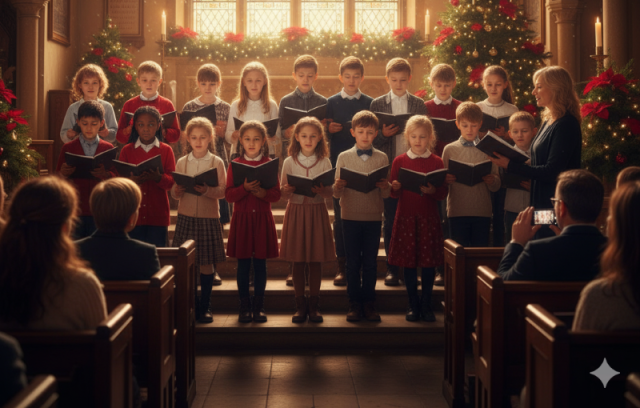 School - Carol concert